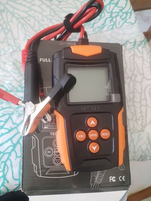 Testador de bateria inteligente