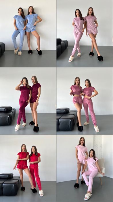 Плюшева піжама / жіноча піжама трійка /велюрова піжама 3в1 + розмір 52