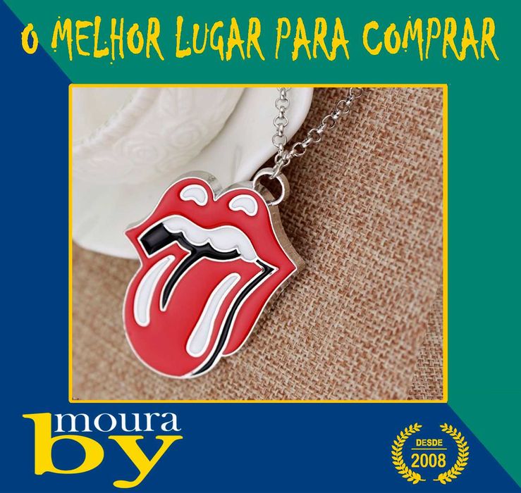 fio com o emblema de Rolling Stone