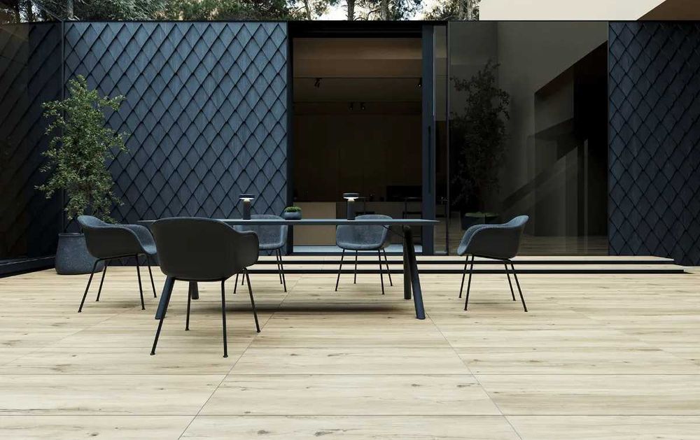 Płyta Gresowa Corax Wood 2.0 Goliat/Gres taras patio grys ceramiczna