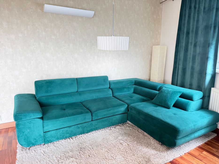 Narożnik z funkcją spania, duży ok 300cm