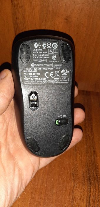 Мишка бездротова Logitech Z855: 210 грн. - Периферійні пристрої ...