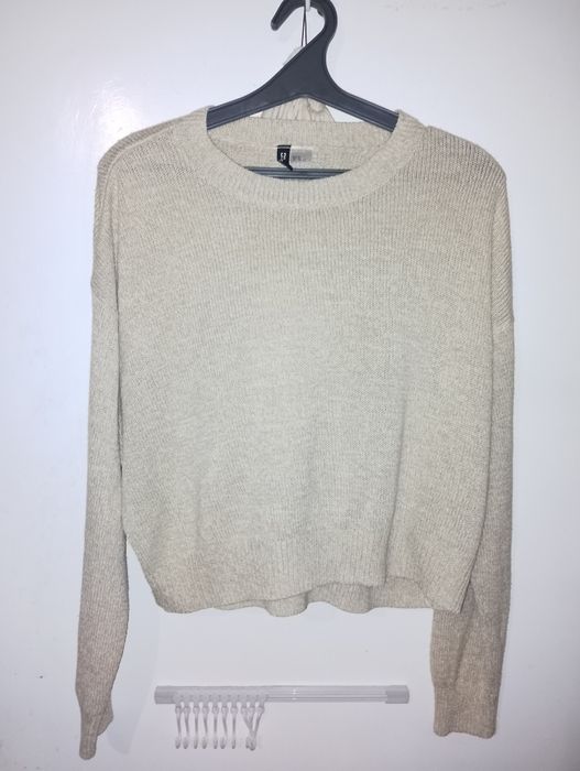 Джемпер Н&M DIVIDED бежевий, розмір М, 100% акрил