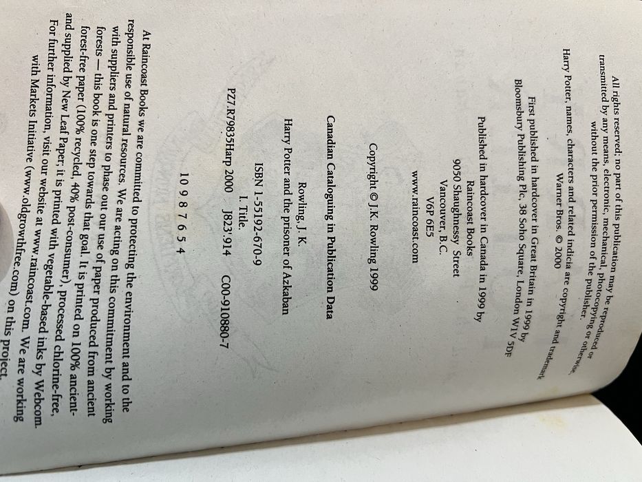 Harry Potter and the Prisoner of Azkaban