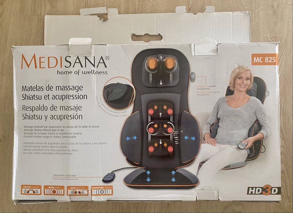 Medisana MC 825 - Massajador de Costas / Pescoço Shiatsu