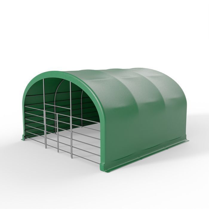 Zagroda dla zwierząt 6x6m PVC 750g/m2, idealna dla koni, bydła