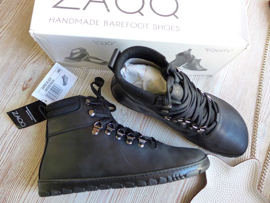 ZAQQ Barefoot Handmade Shoes 39 / 40 buty wodoodporne skórzane
