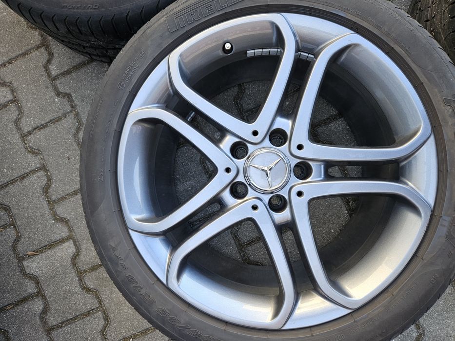 Oryginalne Felgi Aluminiowe 18" Mercedes W212  2xET34.5 2xET48 5x112