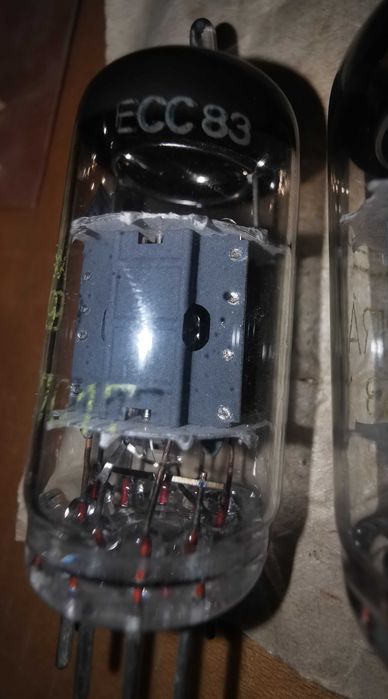 Радиолаампы ECC81,ECC82 ECC83