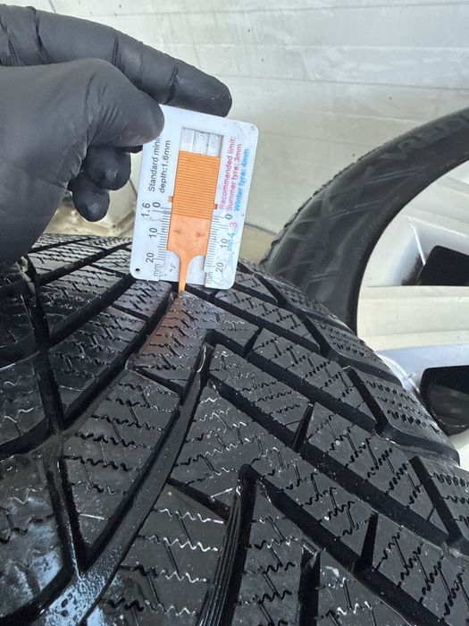 Felgi stalowe 5x112 Vw Sharan z kołpakami i oponami  205/60-16