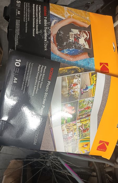 Conjunto de 9  packs papel fotografia kodak