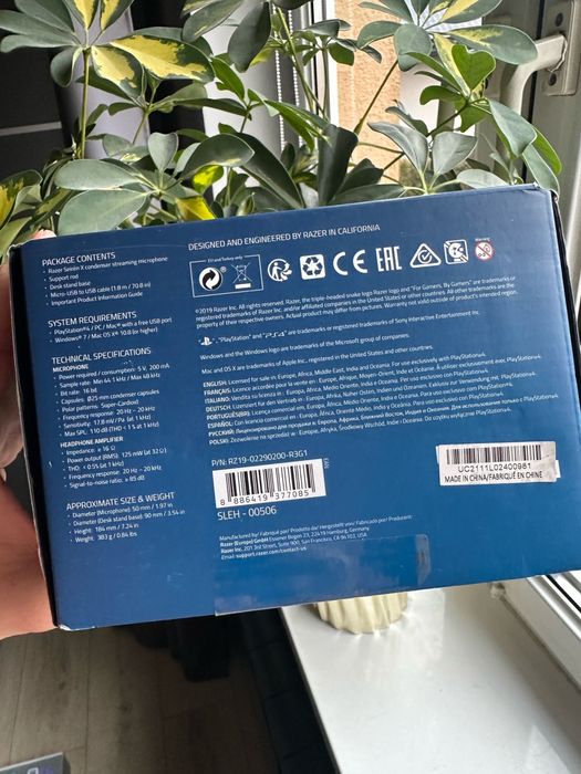 Mikrofon Cyfrowy Razer Seiren X czarny TOMI-TECH