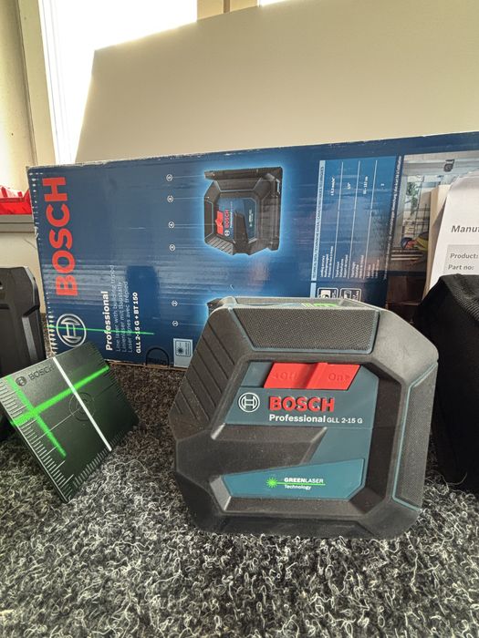 Laser krzyżowy Bosch  GLL 20-22 G BOSCH