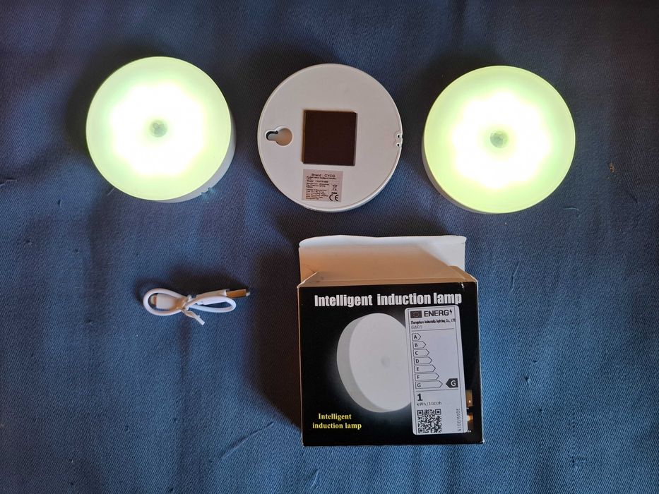 Iluminação nocturna com detecção movimento (1=3)