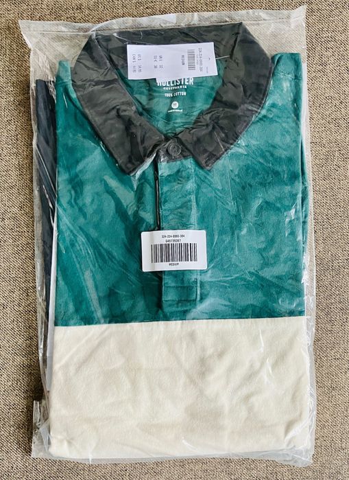 Bluza Hollister Co. Oversized Rugby Polo size: M