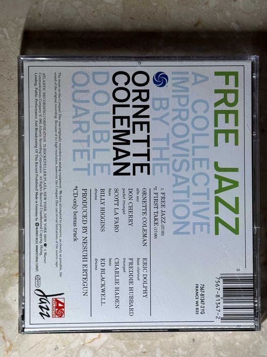 Ornette Coleman: Free Jazz. A Collective Improvisation (CD)