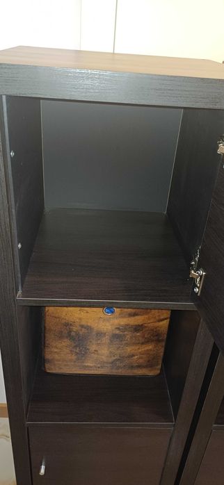 Regał ikea 4x2 kallax plus wkłady