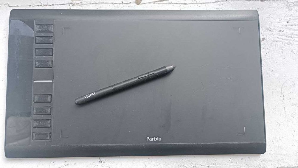 Графічний планшет Parblo A610 V2 + стілус, підставка та кабель