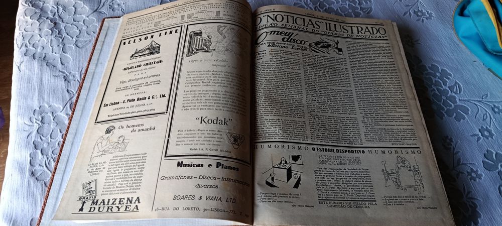 Coleção do Jornal de notícias 1930