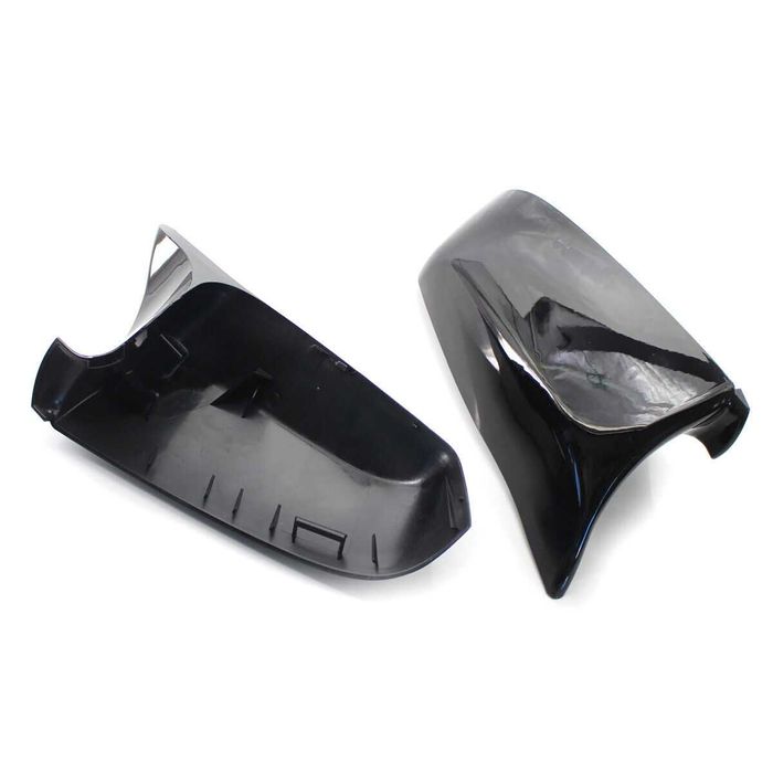 Capas retrovisor preto brilhante BMW E60 E61 F01 F02 F06 F10 F11 Etc.