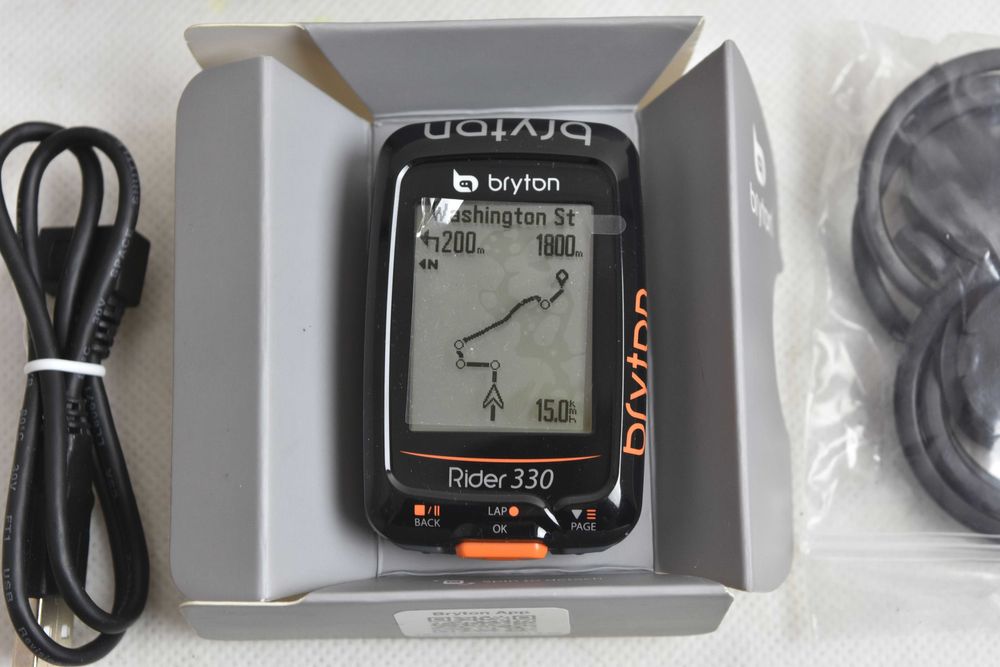 NIEUŻYWANY licznik rowerowy BRYTON rider 330 GPS !