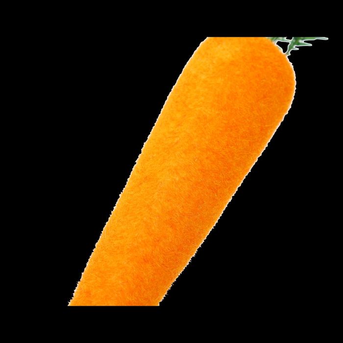 Flokowane marchewki 3 szt. ozdoby wiosenne wielkanocne