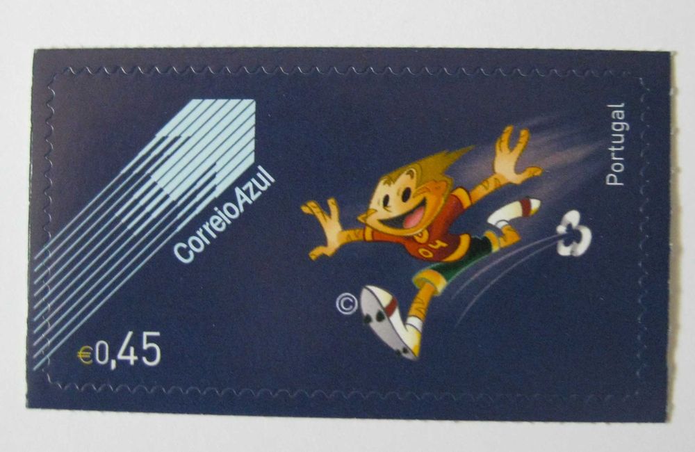 Série nº 3064/65 – UEFA Euro 2004 “Kinas” – Mascote Oficial