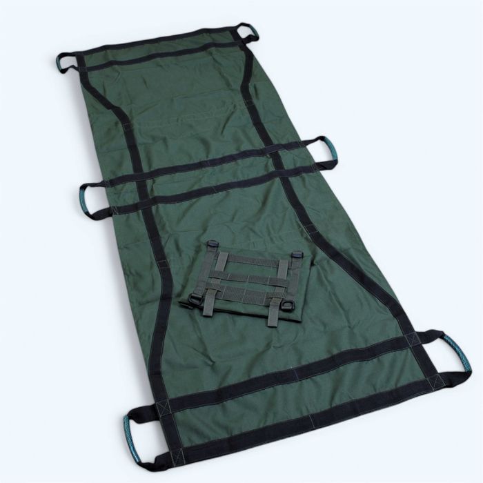 Ноші евакуаційні безкаркасні тактичні м'які. Носилки військові складні
