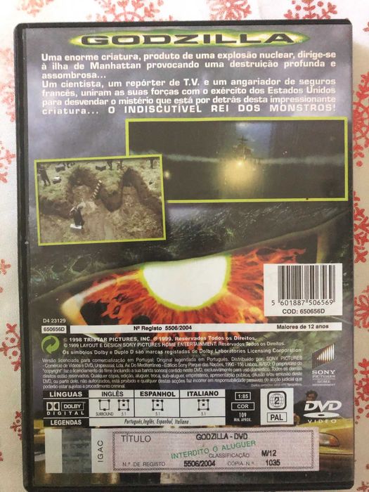 Godzilla 1998 - Edição Nacional