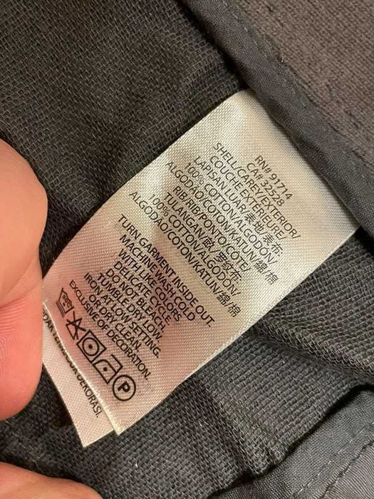 Kurtka Armani Exchange XS szara grafitowa wiosna wiosenna