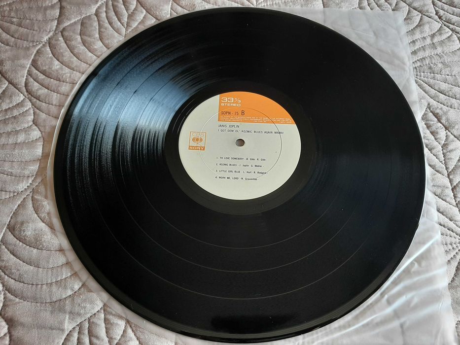 Janis Joplin - I Got Dem Ol` Kozmic Blues Again Mama! - Japão - Vinil LP