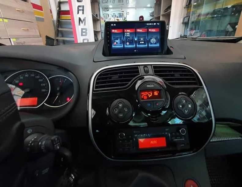 Rádio 2DIN 9" [4+64GB] • RENAULT Kangoo • (Após 2008) • Android GPS