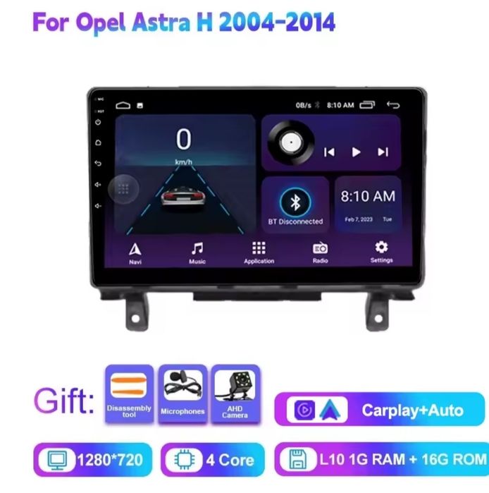 Opel Astra h GTC rádio android