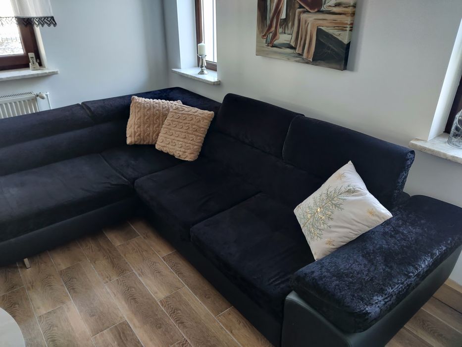 Narożnik z funkcją spania