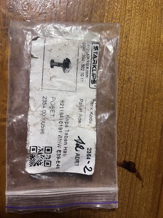 Кліпси BMW e39-e46