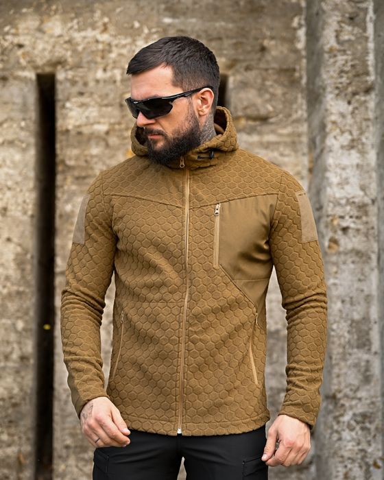 Тактична флісова кофта Urban соти / фліска / флисовая кофта / флиска