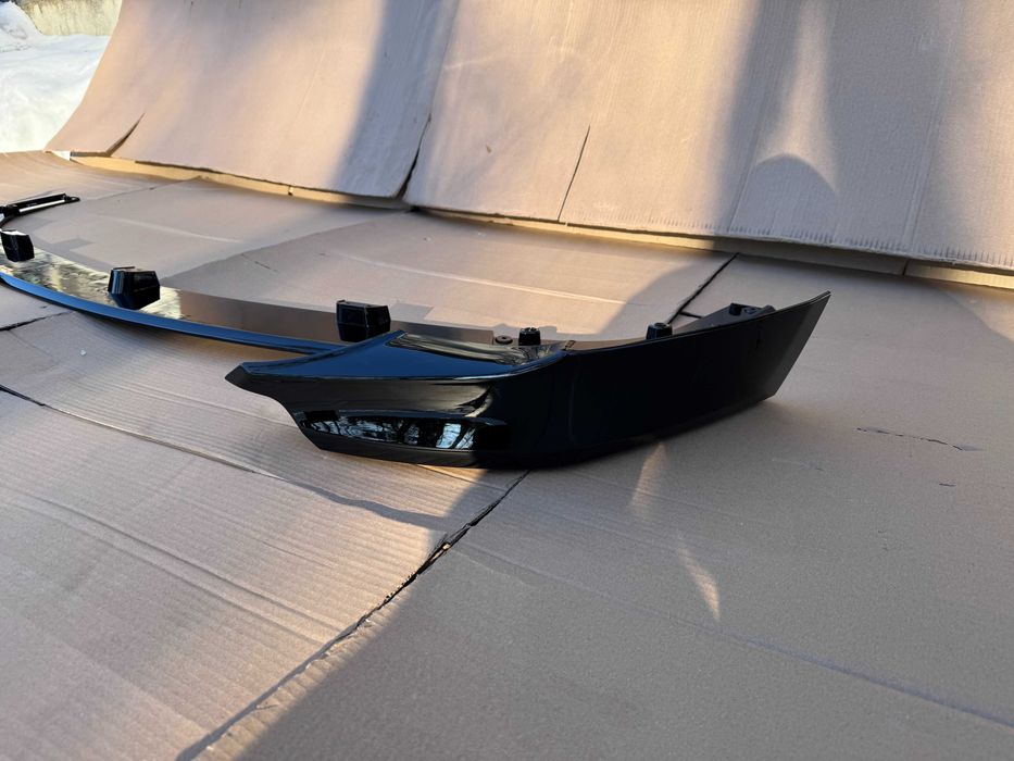Front Lip BMW 5 E60 E61 03-10 styl BLACK
