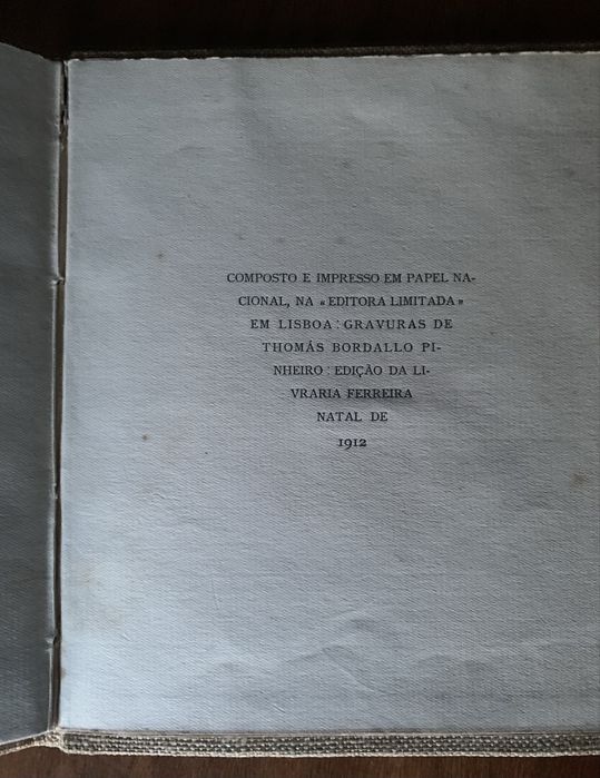 Livro “Bartolomeu Marinheiro” 1 edição 1912