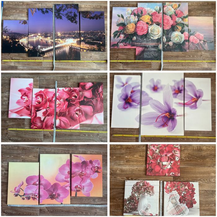 Картини в рамці (друк) модульні картини