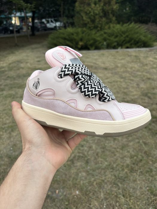 Кросівки Lanvin curb pink/ланвіни карб рожеві: 3 790 грн