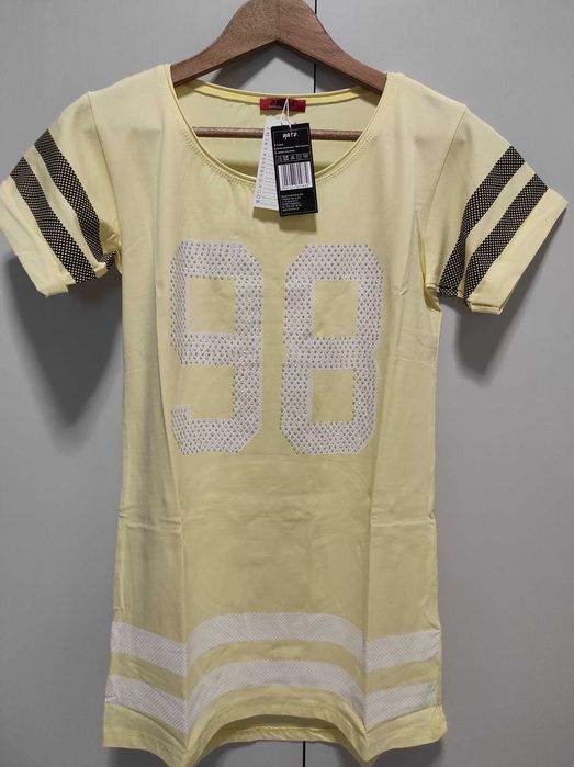 Bluzka, tunika bawełniana, Nowa, rozmiar 40/42