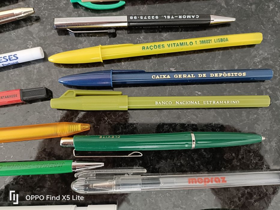 Coleção de esfograficas 120 unidades