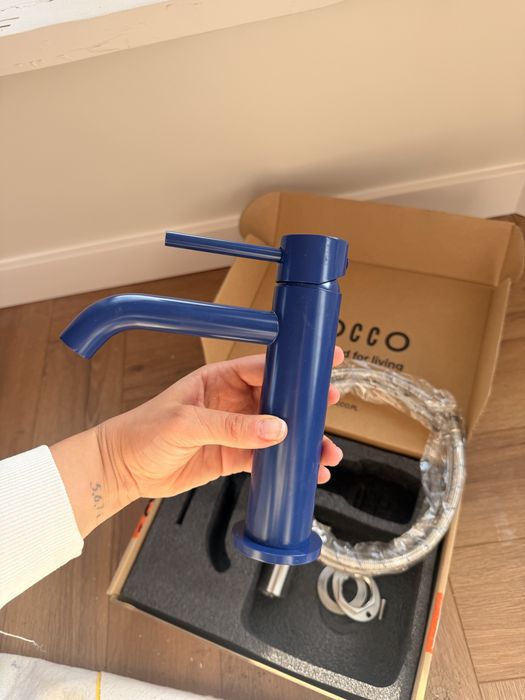 BOCCO Structa Cobalt Blue – nowa bateria umywalkowa nablatowa