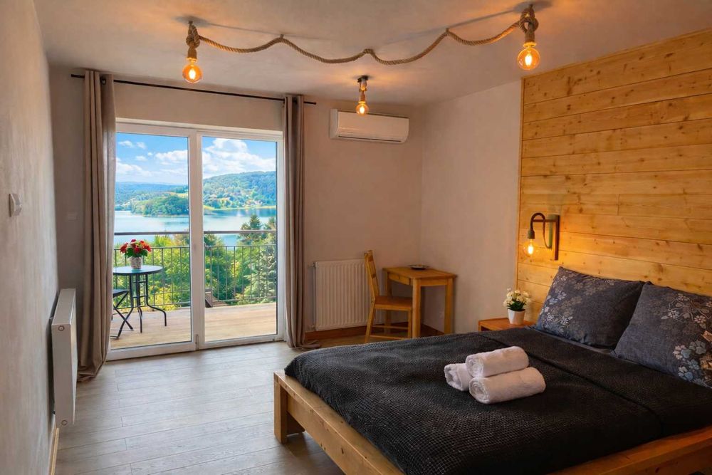 Rożnów | Apartament nad Jeziorem Rożnowskim  Basen, Jacuzzi, Sauna | Relaks, cisza, natura i wyjątkowy widok