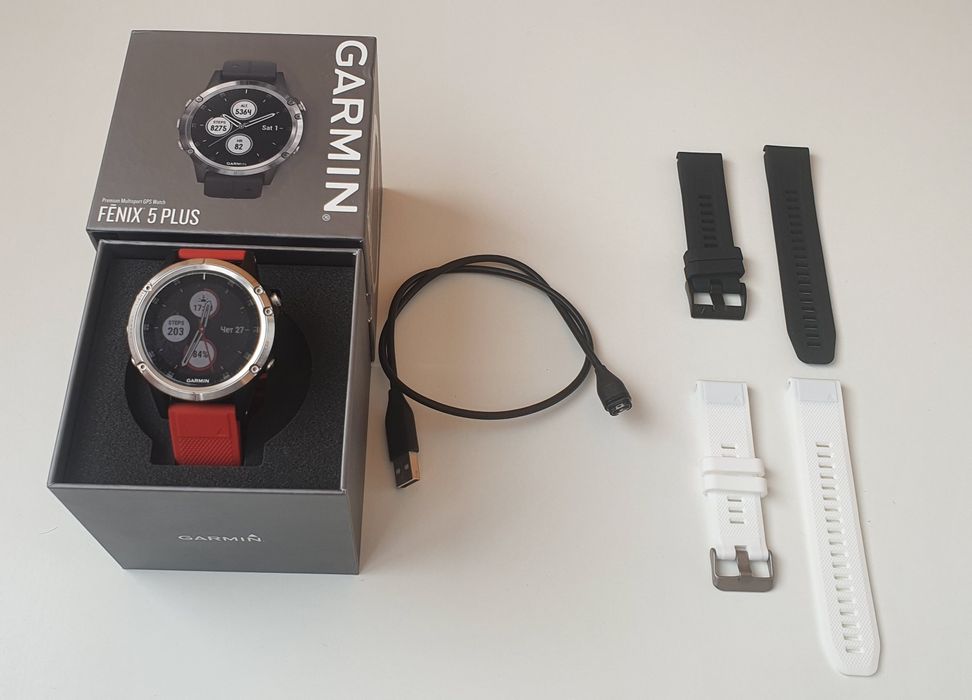 Защитное стекло Garmin fenix 5 plus ,16gb, карты Украины и EU, NFC pay