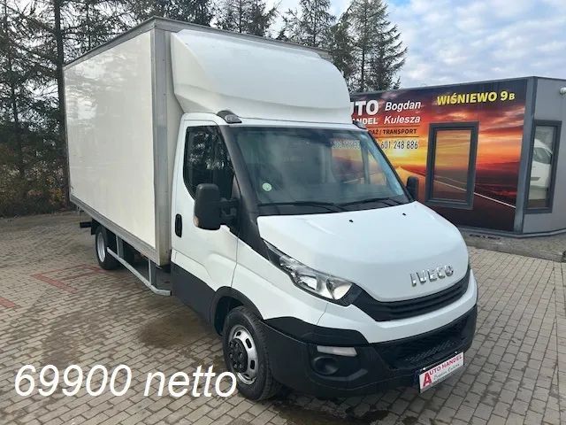 Iveco 35C16 kontener+winda