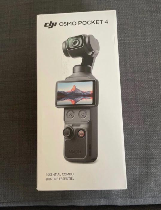 DJI Osmo Pocket 4 Essential Combo — Nova e Selada