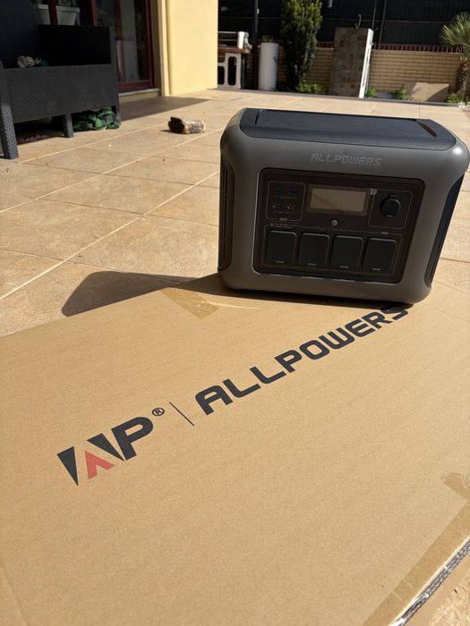 AllPowers R1500-LITE-EU + Paineis solares
