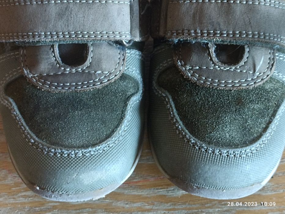 Ботинки замшевые демисезонные