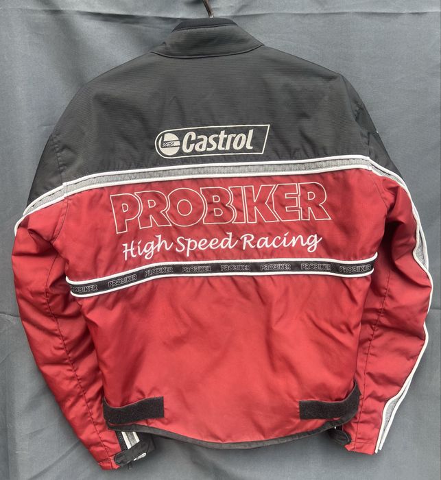 Мотокуртка жіноча дівчина мотоцикл Castrol probiker М